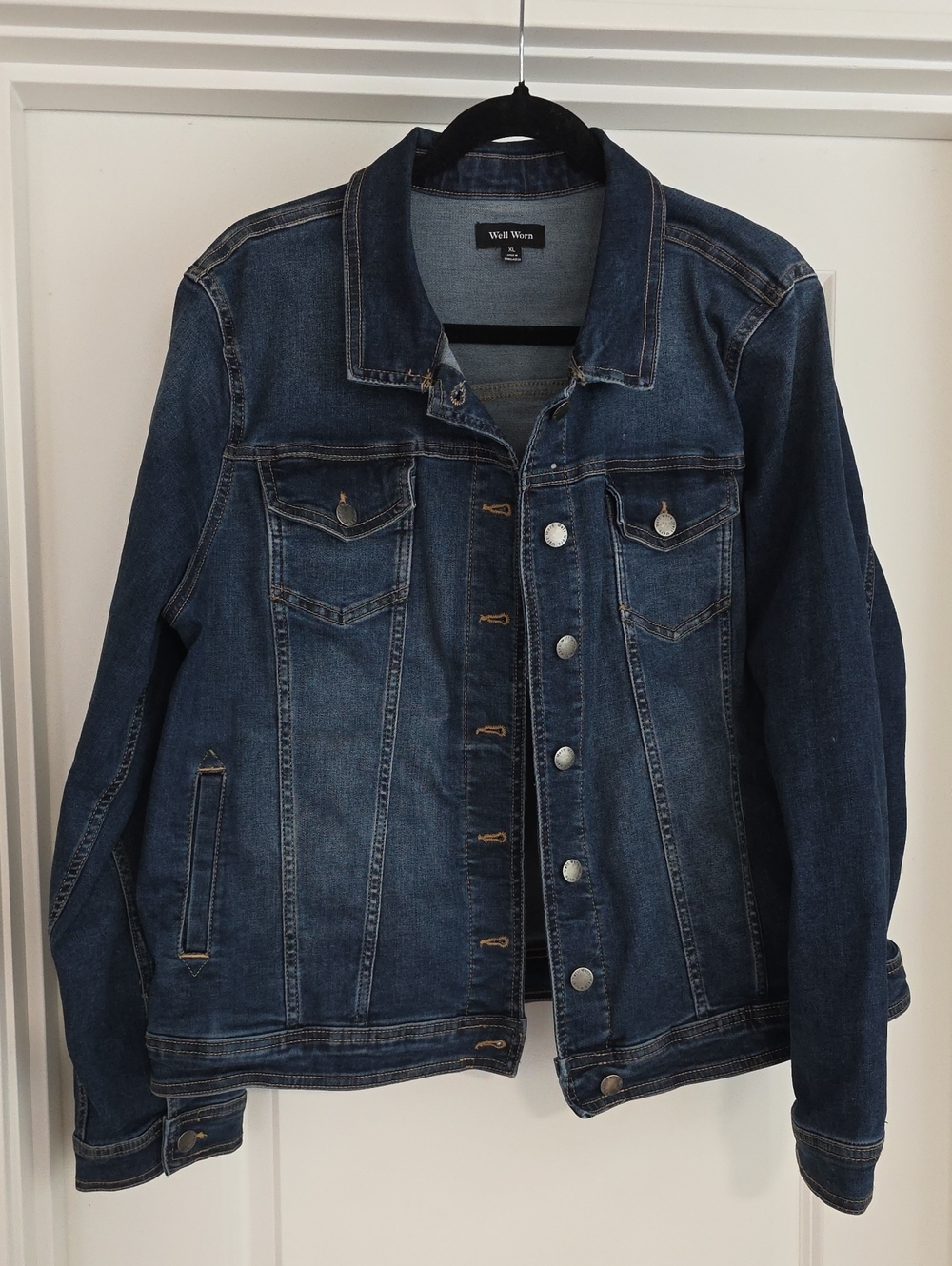 Well Worn Women's Dark Denim Jacket
